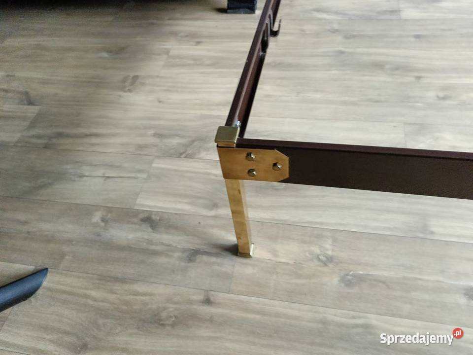 Włoskie łóżko z lat 60tychMosiądz Dobroń