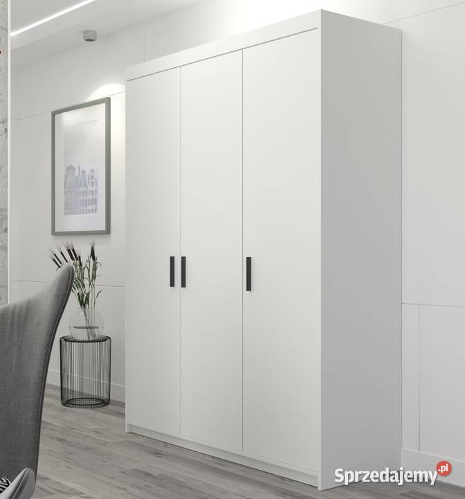 Tanie meble meblościanka z szafą trzydrzwiową śląskie