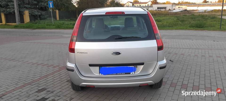 Ford Fusion 14 Benzyna 2005 przebieg 170 klima Gostynin