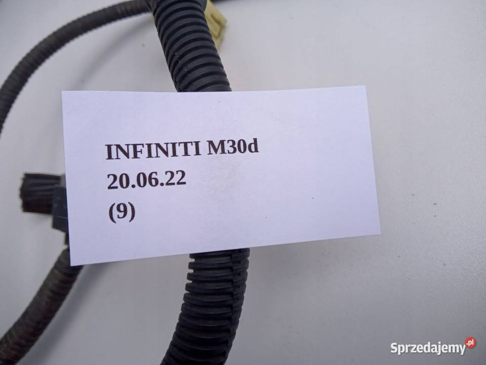 WIĄZKA INSTALACJA PDC PRZÓD INFINITI Q70 M30d wielkopolskie Nowy Tomyśl sprzedam