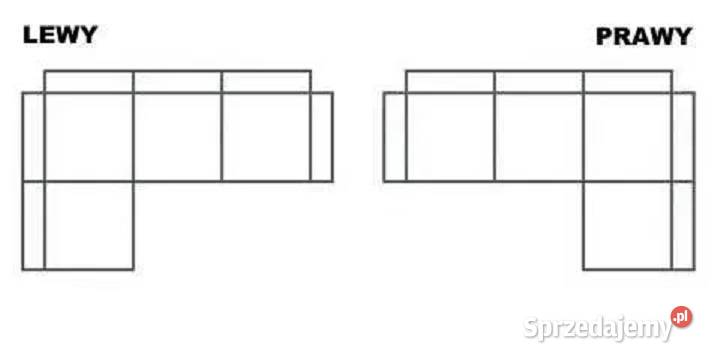 Nowy Narożnik ATLANTA 280x190 100 SKÓRA Kolor do opolskie Olesno