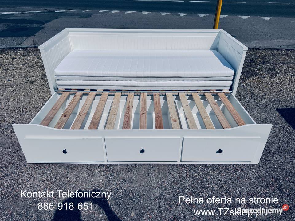 IKEA HEMNES Leżanka Łóżko z 3 szufladami 2 śląskie Rybnik
