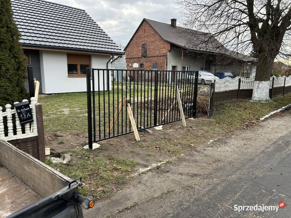 Bramy ogrodzenia balustrady konstrukcje stalowe
