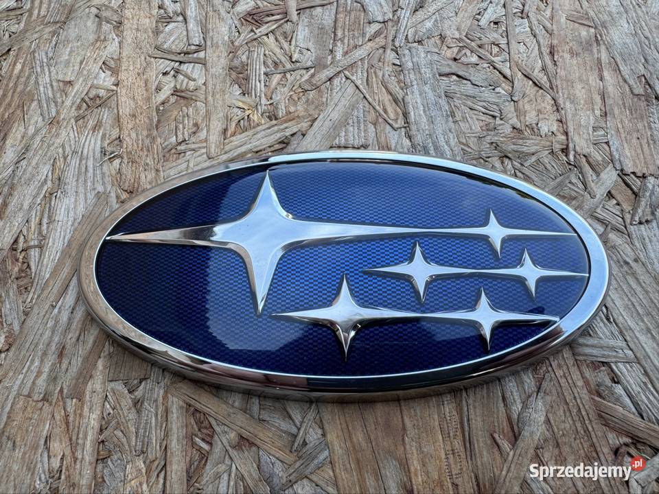 Logo emblemat znaczek Subaru forester 5 chrom Międzychód