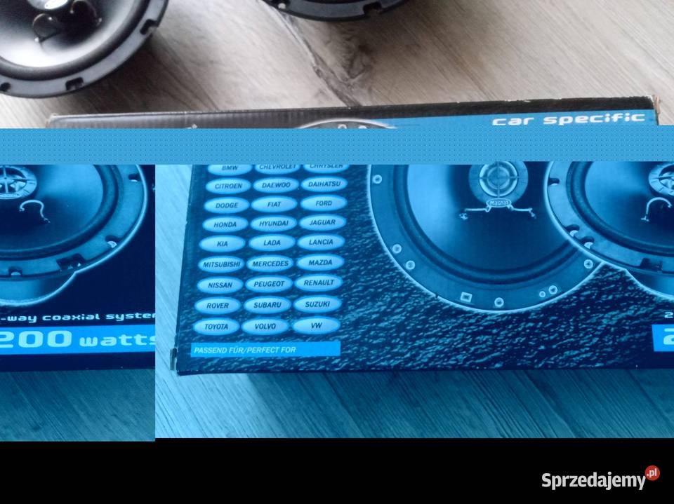 Głośniki samochodowe dwudrożne Chrzanów