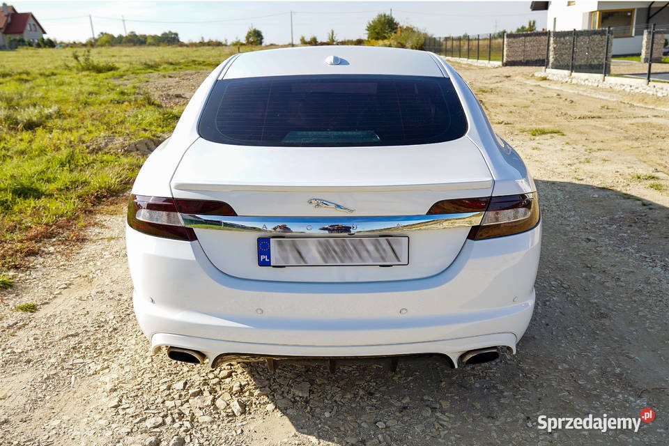 Jaguar XF 30 D tuning pełne wyposażenie biały Kielce