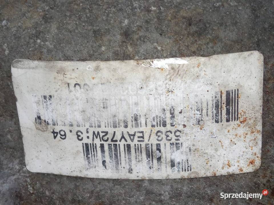 DYFERENCJAŁ MOST PRZÓD 30 D 235 7552533 364 Bmw