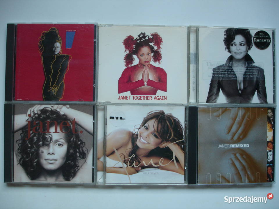 JANET JACKSON płyty CD pop Zielona Góra sprzedam