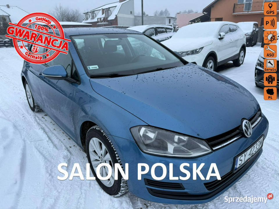 Volkswagen Golf navi klima gwarancja VII 2012 Zbąszyń