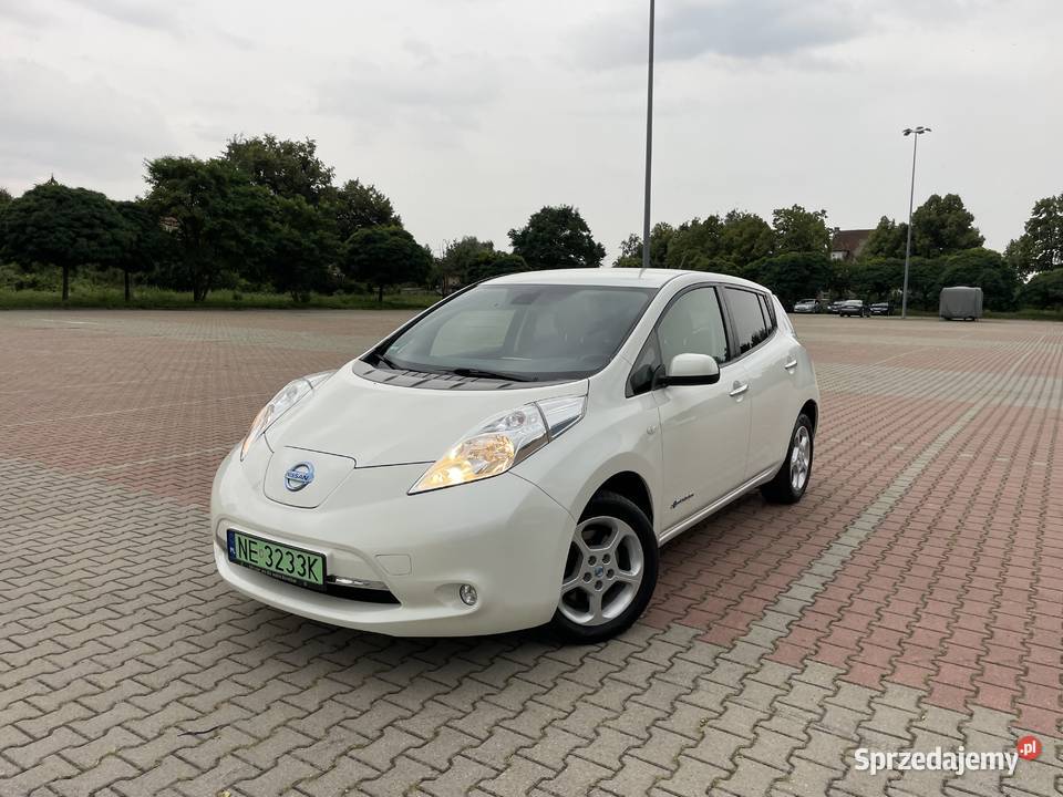 Nissan Leaf 24kWh Biała perła lift Elbląg