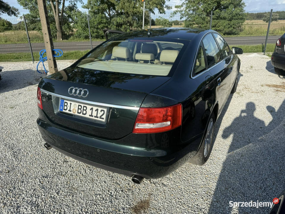 Audi A6 Zadbane rodzinne bezwypadkowe z komputer pokładowy Poznań sprzedam