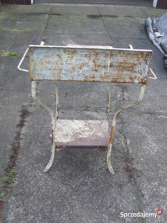 STARA MIĘDZYWOJENNA TOALETKA UMYWALKA METALOWA 4 małopolskie Nowy Sącz