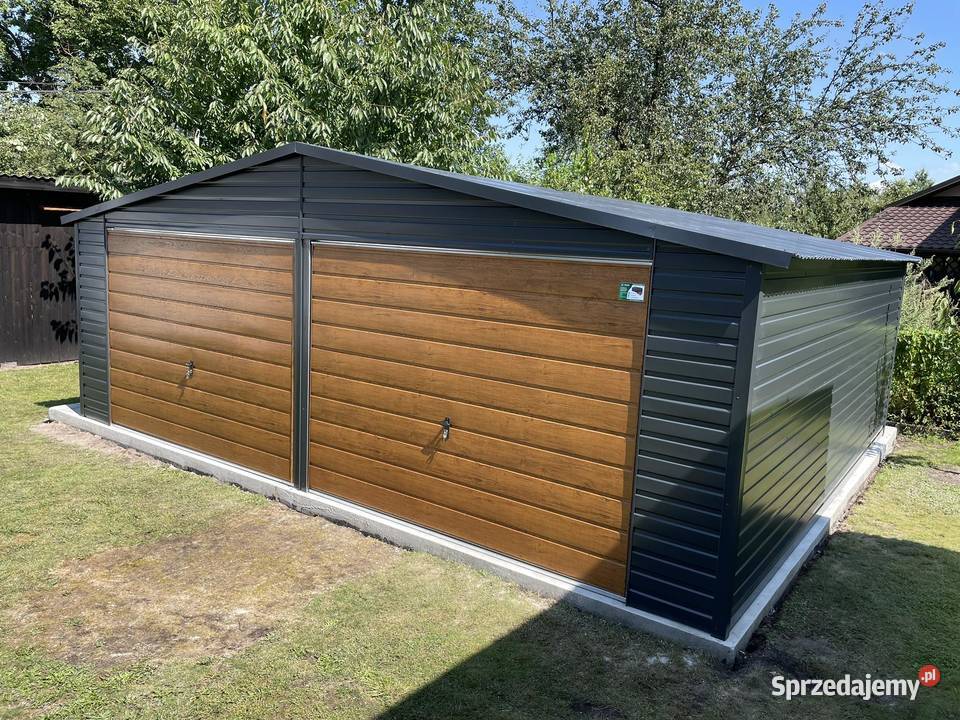 Garaż blaszany wiata Wzmocniony Profilami Sandomierz