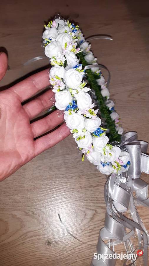 Wianek komunijny z bransoletką Pozostałe mazowieckie Borów