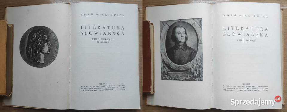 Romantyzm Adam Mickiewicz Dzieła tomy IX Warszawa
