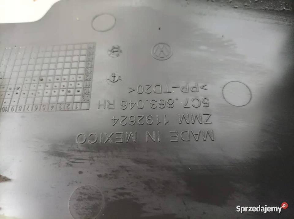 TUNEL ŚRODKOWY PODŁOKIETNIK 5C VW Volkswagen świętokrzyskie