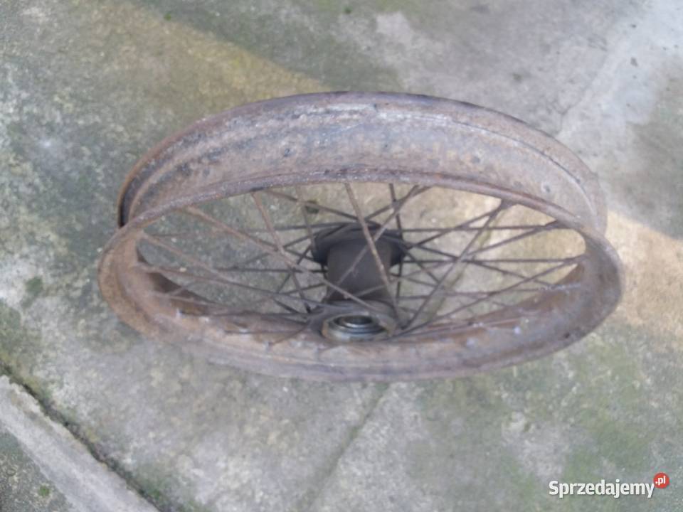 Stare koło sokół zundapp bsa BMW dkw puch wielkopolskie Lisew