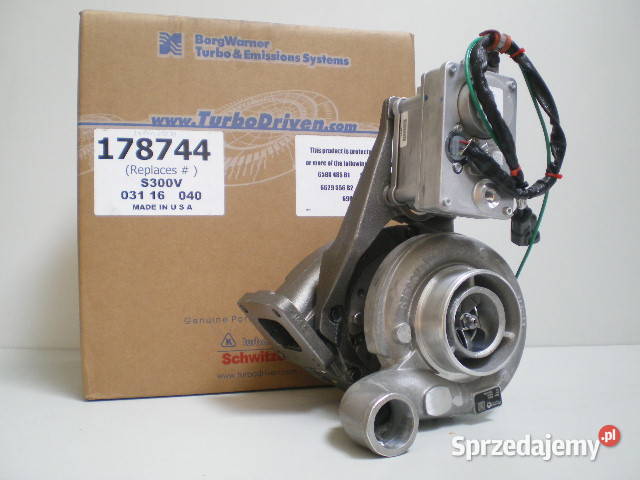 Nowa turbosprężarka SCHWITZER 178744 175835 Siedlce