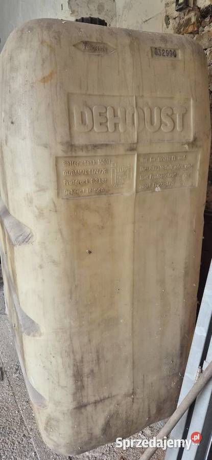 Zbiornik na olej napędowy Dehoust 1500l Bełżec