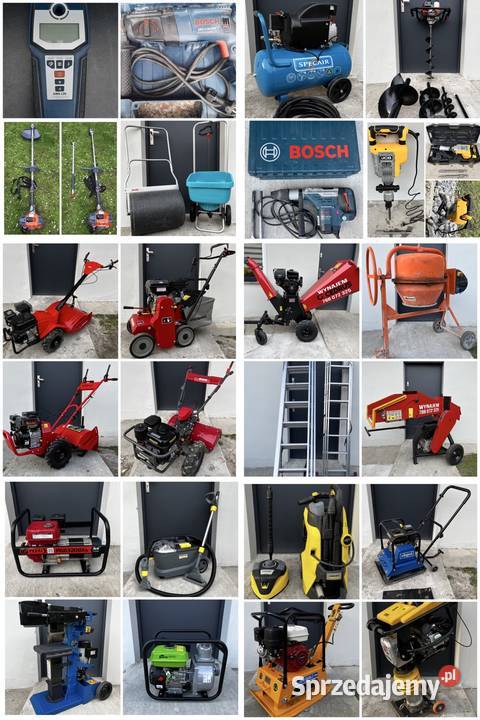 Wypożyczalnia sprzętu budowlanego i ogrodniczego Sokołów Małopolski