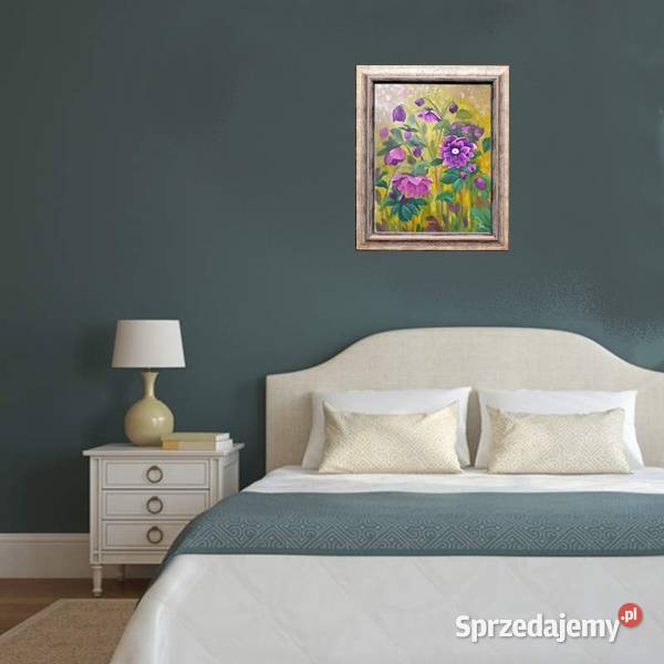 Obraz olejny Ciemierniki