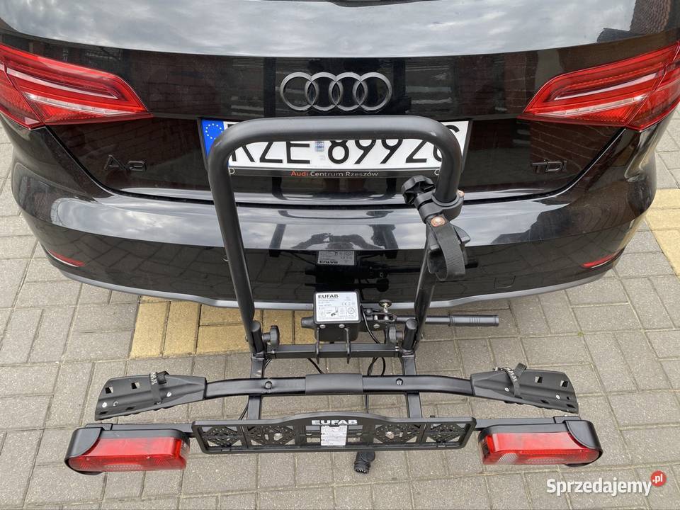 Bagażnik Eufab na jeden rower na hak Motoryzacja Rzeszów sprzedam