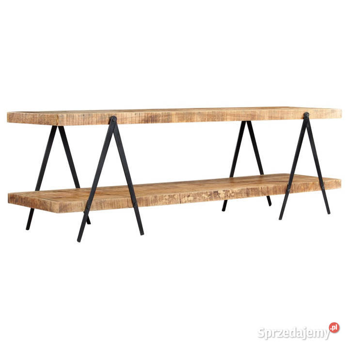Szafka pod TV 160 x 40 x 50 lite drewno mango RTV mazowieckie Warszawa