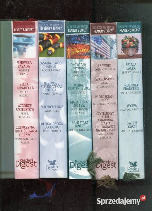 Książki Wybrane Pakiet 5 książek Szczecin sprzedam