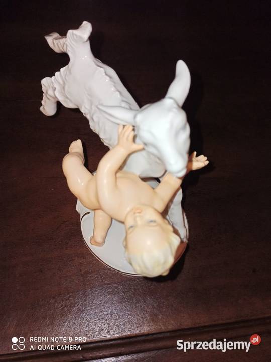 figurka Schaubachchłopiec z kózką Gdańsk