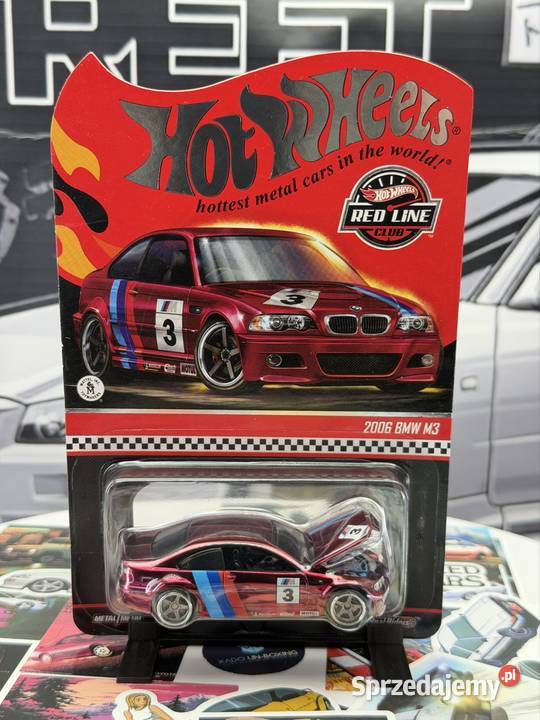 Hot Wheels RLC 2006 BMW M3 Red BOX 23 Wrocław