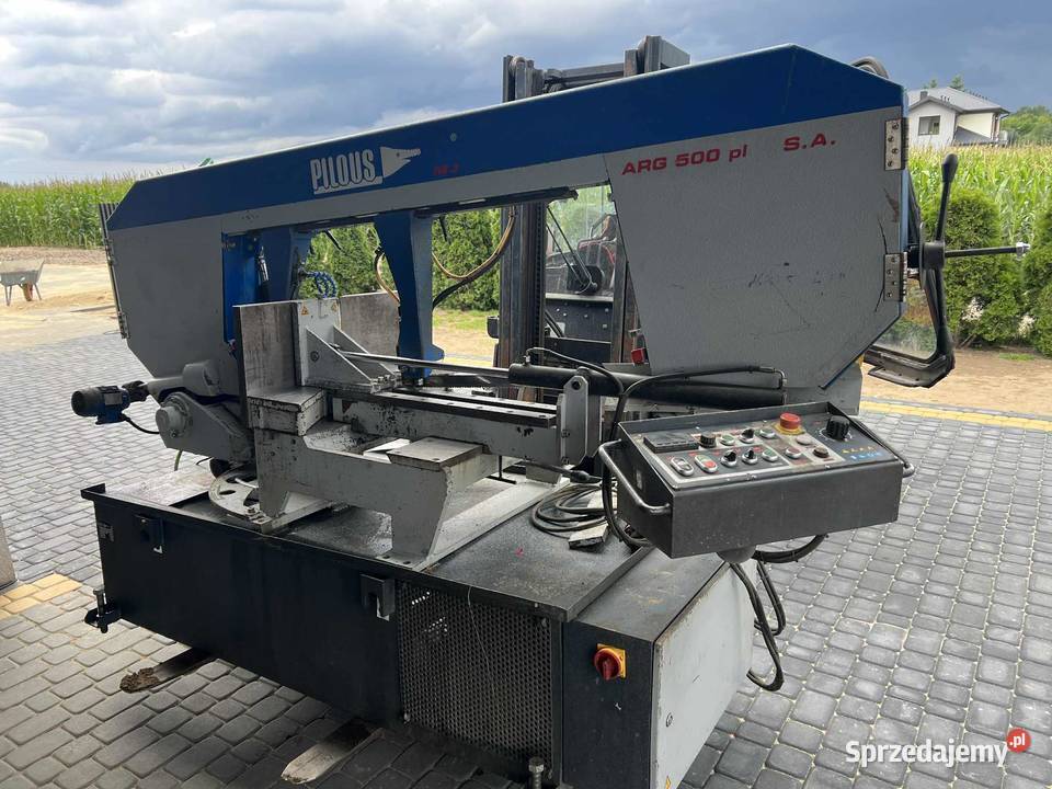 Przecinarka Taśmowa Piła tasmowa Pilous Arg 500 łódzkie Bratoszewice