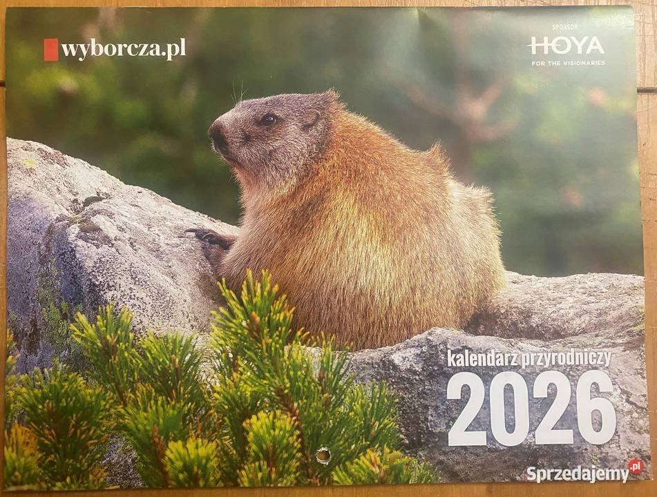 Kalendarz przyrodniczy 2026 Gazeta Wyborcza Parczew sprzedam