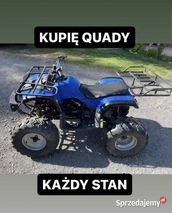 SKUP CHIŃSKICH QUADÓW SPRAWNE USZKODZONE Skup pojazdów Mysłowice
