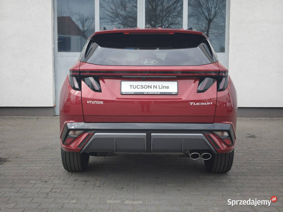 Hyundai Tucson 16 TGDI 7DCT 2WD 150 wersja Nline tempomat Piotrków Trybunalski