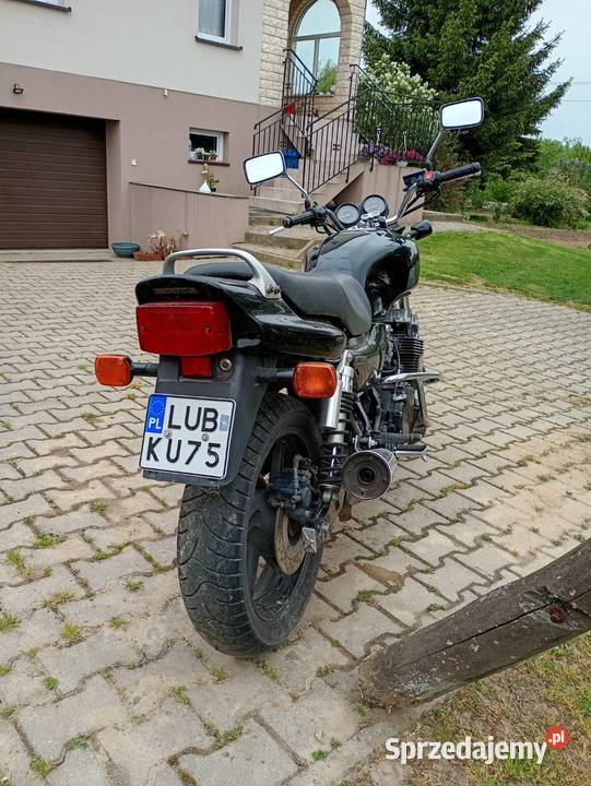 Honda cb750 i Kawasaki Vulcan podlega sporej lubelskie Tomaszowice