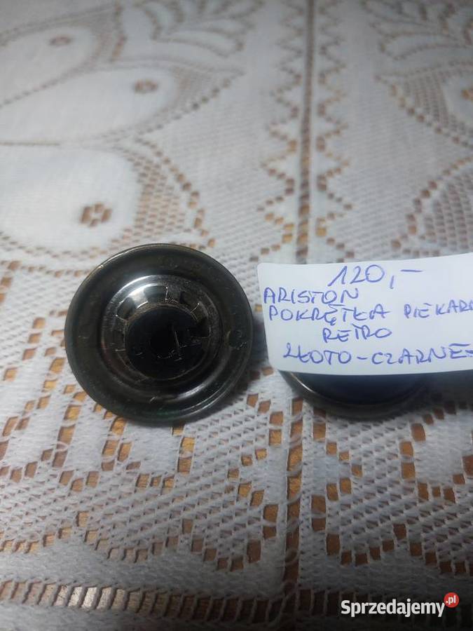 ARISTON POKRĘTŁA PIEKARNIKA RETRO ZŁOTOCZARNE Nowy Sącz