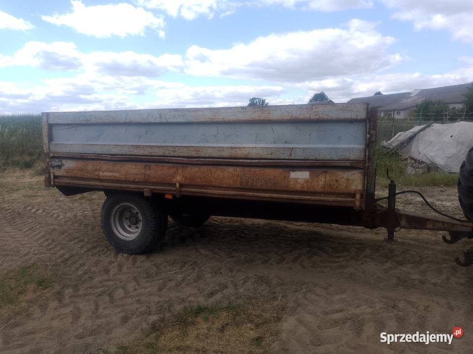 PRZYCZEPA WYWROTKA NA TYŁ Międzyleś