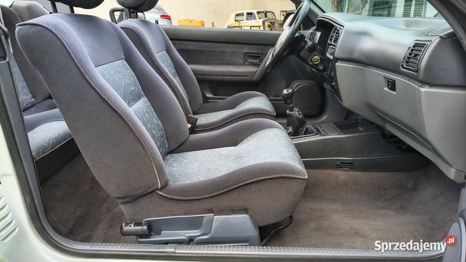 RENAULT 19 CABRIOLET 1996 Biały Metalik El dach aluminiowe felgi Zgierz