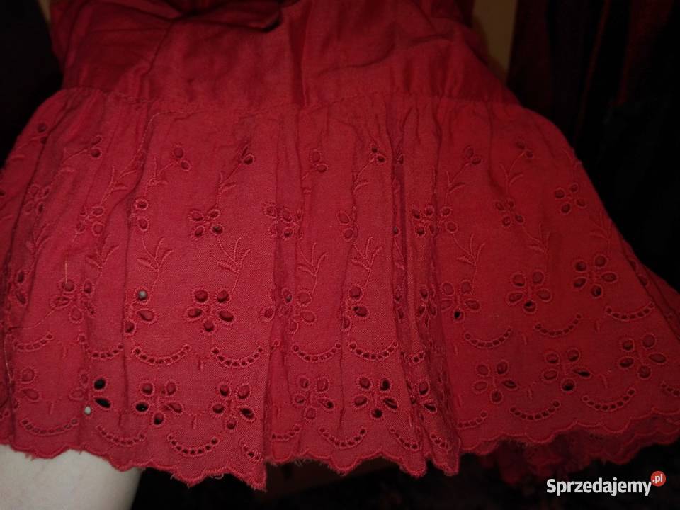 Bluzka koralowa ramiączkach M L XL XXL 38 40 42 czerwony