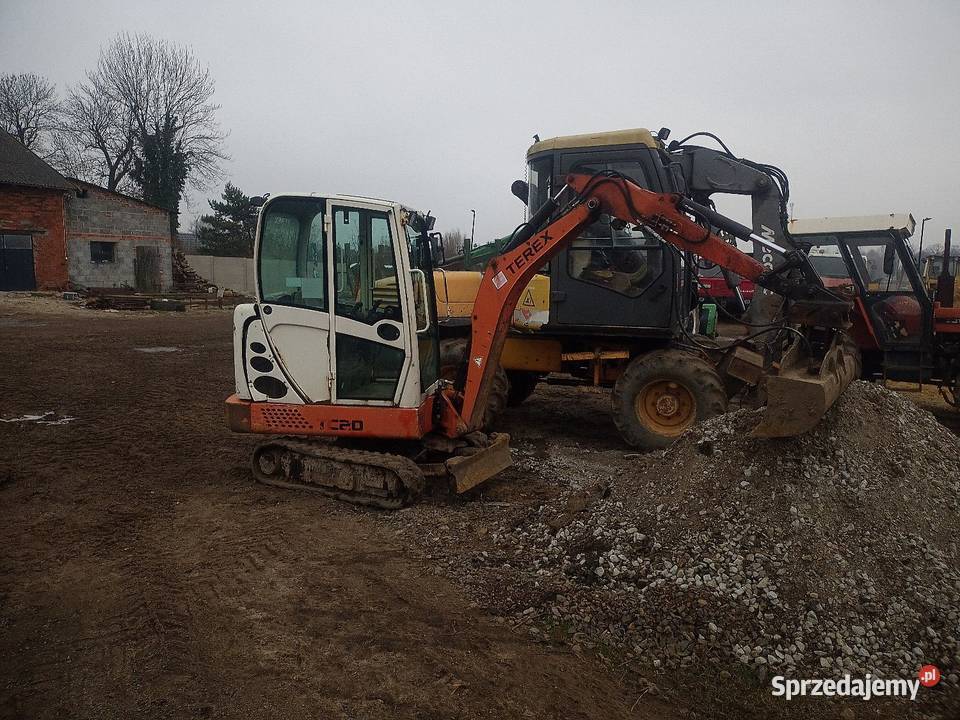 Minikoparka terex tc20 2008r Koparki dolnośląskie Międzybórz
