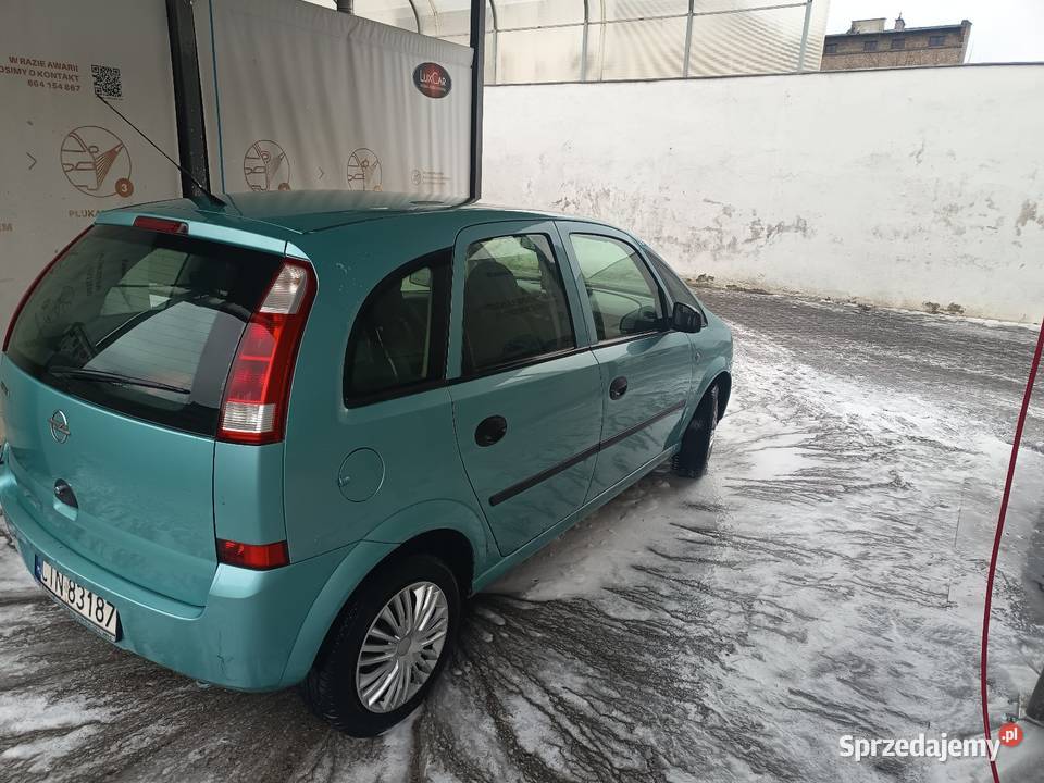 Opel Meriva 16 Benzlpg do negocjacji 1600cm3 Inowrocław sprzedam