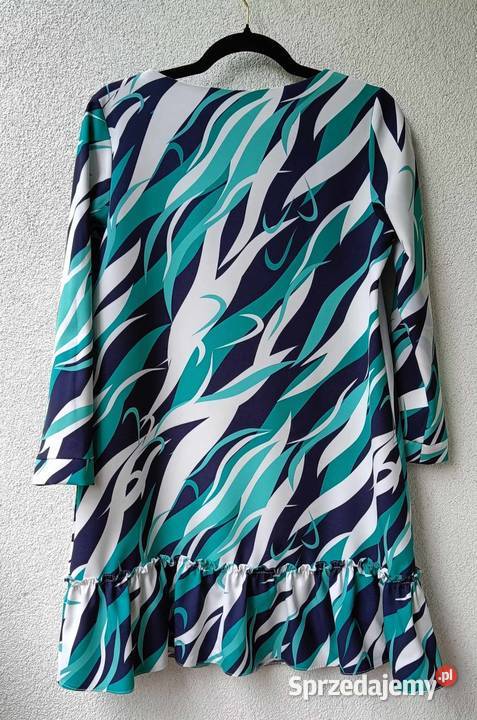 Sukienka luźna r3840 Zana Warszawa