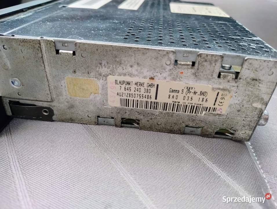 Radio Audi Gamma S 213 mm Audi Cabrio 8A0035186