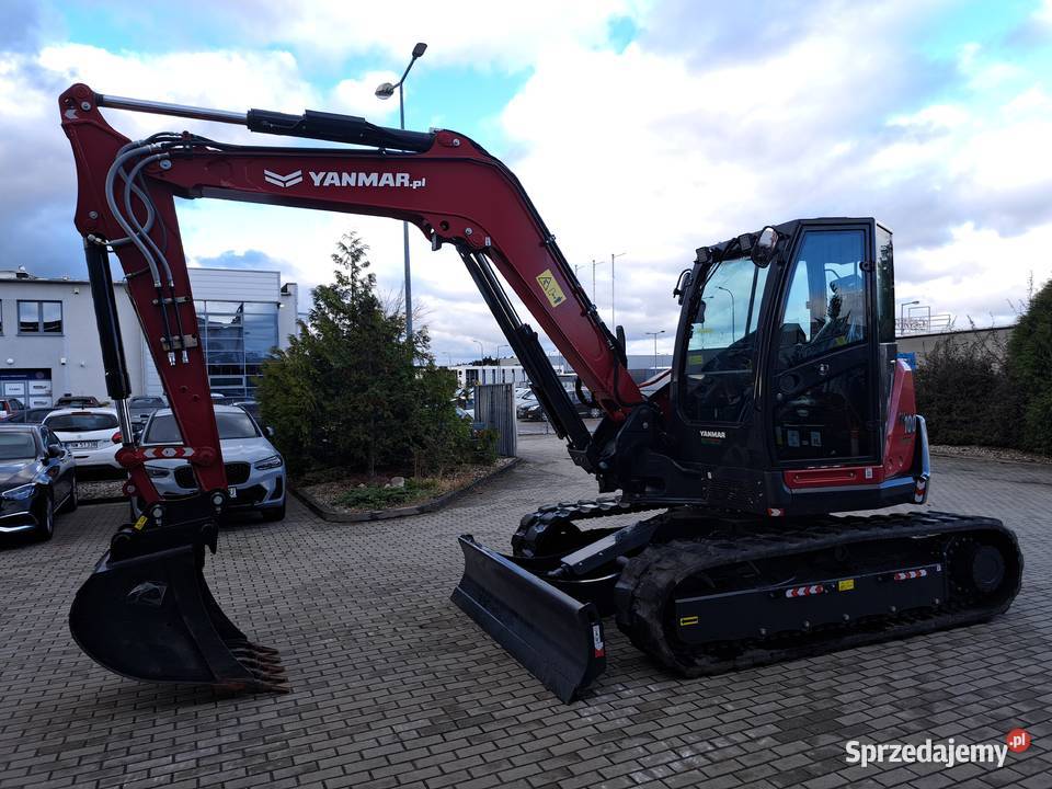 koparka Yanmar SV 1002mocna koparka pokazowa 10 Zielona Góra