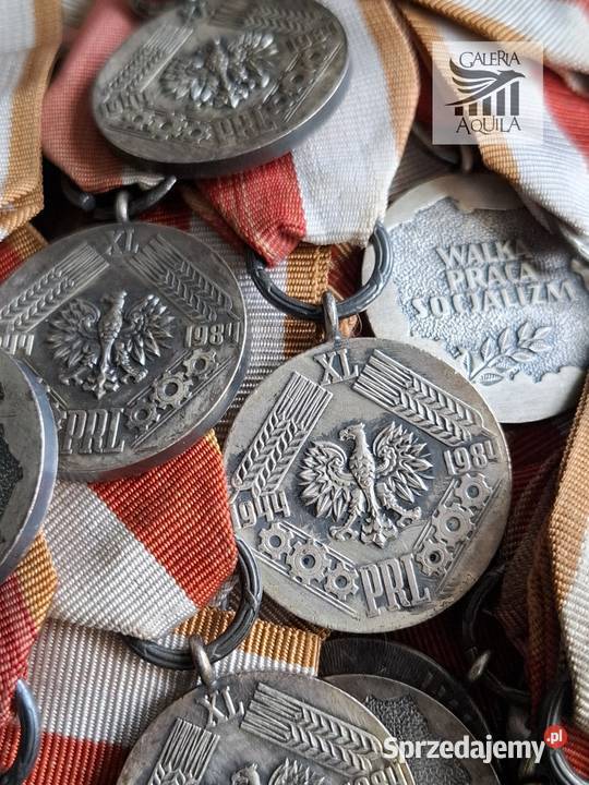 Medal XL leciaPRL sztukę Wejherowo
