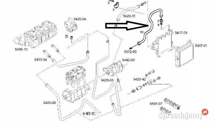 Przewód Paliwa Iveco Stralis Metalowy 504314142 Pozostałe Pozostałe Poznań