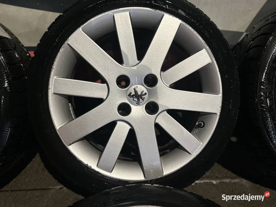Sprzedam komplet kół felg peugeot gt 4x108 z Samochodowe wielkopolskie