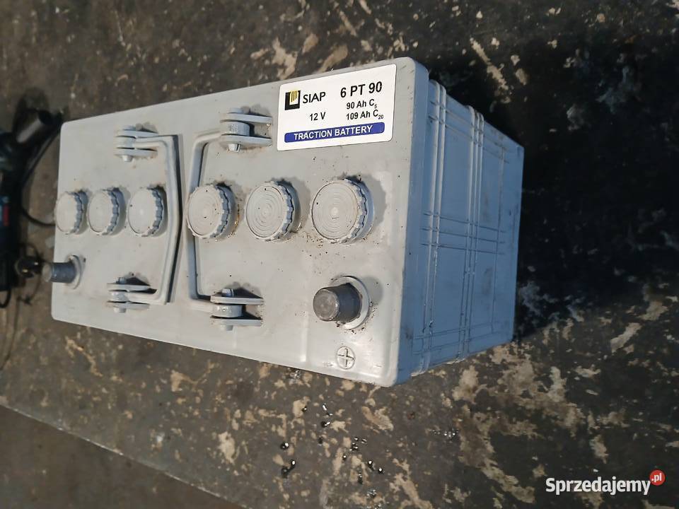 Akumulator Trakcyjny SIAP 6PT90 Płyta Pancerna Części samochodowe małopolskie Radłów sprzedam