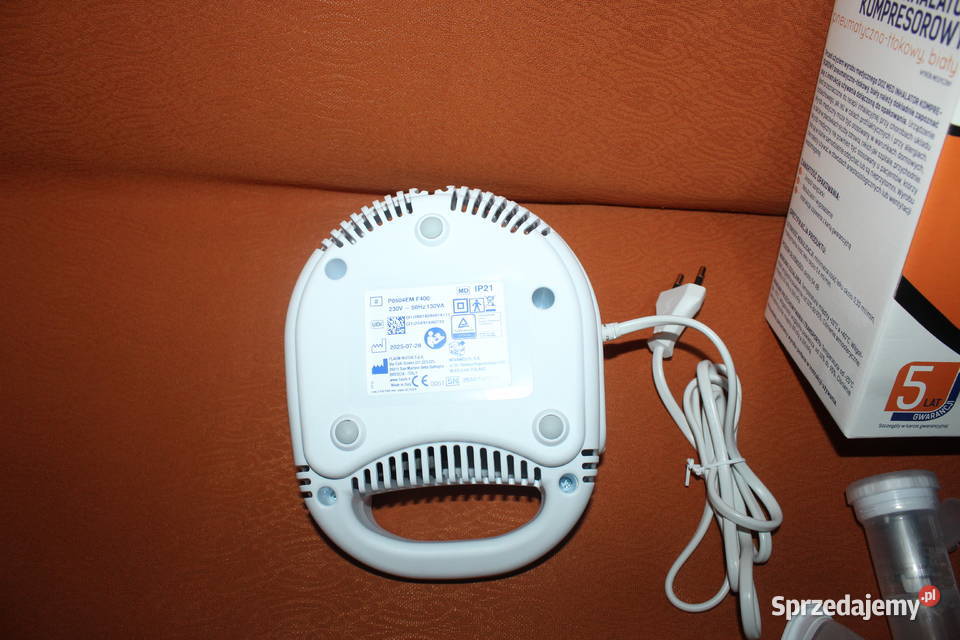 DOZ Med Inhalator kompresorowy biały Używany Chorzów sprzedam