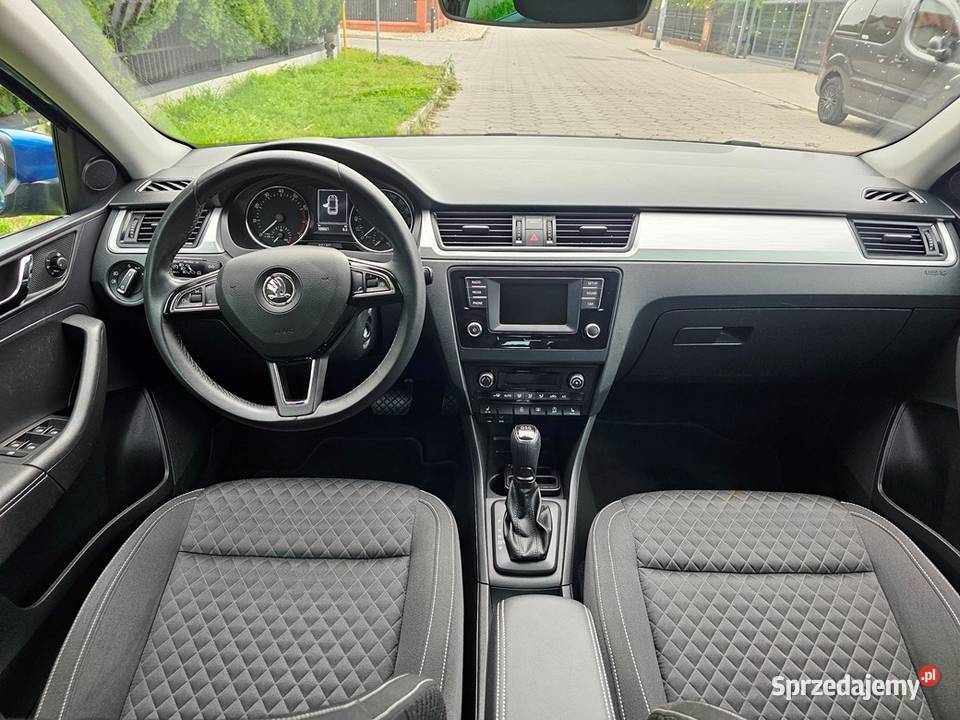 Skoda RAPID II Spaceback 14 TSI DSG 125 2017 r Rapid Ostrów Wielkopolski